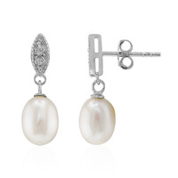 Freshwater pearl Silver Earrings