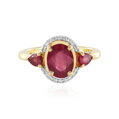 Madagascar Ruby Silver Ring