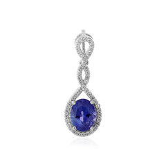 Tanzanite Silver Pendant