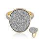 14K SI1 (G) Diamond Gold Ring (Annette)