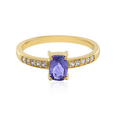 Tanzanite Silver Ring