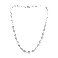 14K Pink Sapphire Gold Necklace (CIRARI)