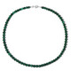 Malachite Silver Necklace