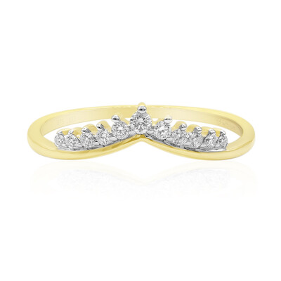 9K SI1 (G) Diamond Gold Ring (Annette)