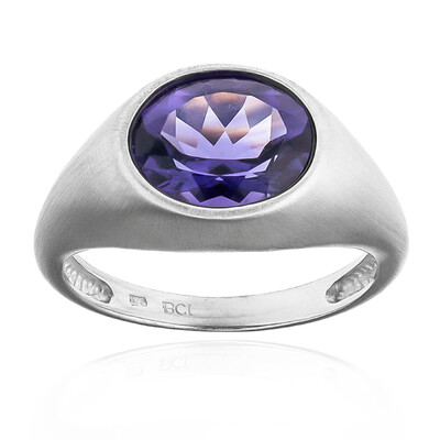 9K Blueberry Quartz Gold Ring (CUSTODANA)