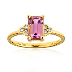 18K Pink Diaspore Gold Ring (AMAYANI)