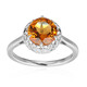 Citrine Silver Ring