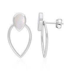 Mother of Pearl Silver Earrings