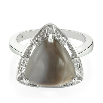 Botswana Agate Silver Ring