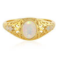 Welo Opal Silver Ring