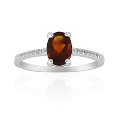 Madeira Citrine Silver Ring