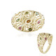 9K Fancy Tourmaline Gold Ring (Ornaments by de Melo)