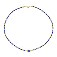 Lapis Lazuli Silver Necklace