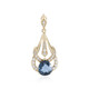 14K Luc Yen Cobalt Blue Spinel Gold Pendant (AMAYANI)