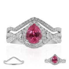 18K Pink Burmese Spinel Gold Ring (CIRARI)