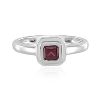 Rhodolite Silver Ring