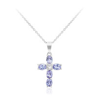 Tanzanite Silver Necklace