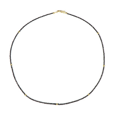 9K Black Diamond Gold Necklace (Annette)