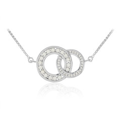 Zircon Silver Necklace