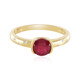 Madagascar Ruby Silver Ring