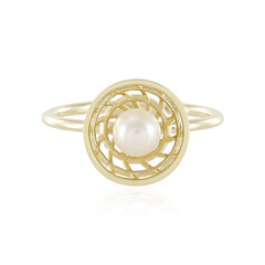 9K Cream Freshwater Pearl Gold Ring (Ornaments by de Melo)