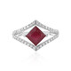 Madagascar Ruby Silver Ring