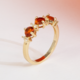 Madeira Citrine Silver Ring