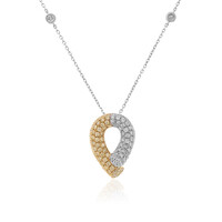 14K SI2 Yellow Diamond Gold Necklace (CIRARI)