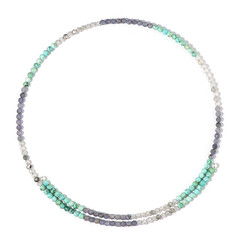 Turquoise Steel Choker (Riya)