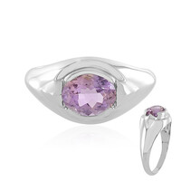 Ametrine Silver Ring