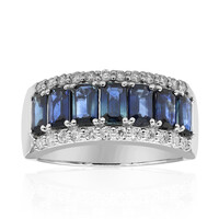 14K Ceylon Blue Sapphire Gold Ring (CIRARI)