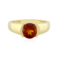 Madeira Citrine Silver Ring