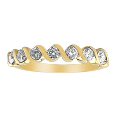 9K SI1 (G) Diamond Gold Ring