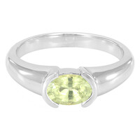 Chrysoberyl Silver Ring