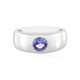 Tanzanite Silver Ring