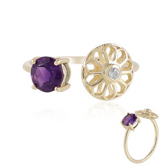 9K Amethyst Gold Ring (Ornaments by de Melo)