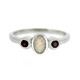 Welo Opal Silver Ring