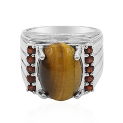 Tiger´s Eye Silver Ring