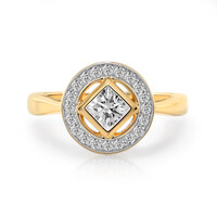 18K IF (D) Diamond Gold Ring