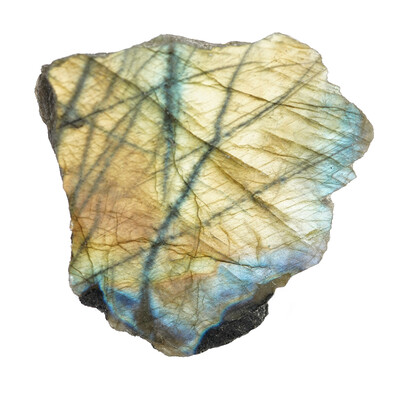 Figure with Labradorite (Lapis Vitalis)