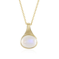 Blue Moonstone Silver Necklace (KM by Juwelo)