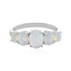 Welo Opal Silver Ring