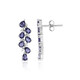 Iolite Silver Earrings