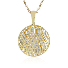 9K I1 (I) Diamond Gold Necklace (Ornaments by de Melo)