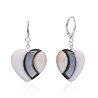 Mother of Pearl Silver Earrings