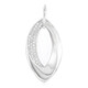 Zircon Silver Pendant