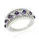 Zambian Amethyst Silver Ring