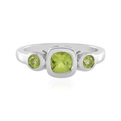 Peridot Silver Ring