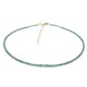 Zambian Emerald Silver Necklace