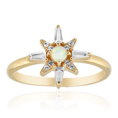 Welo Opal Silver Ring